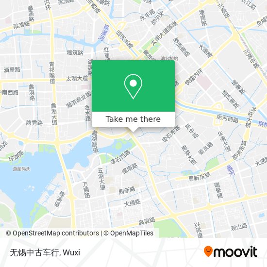 无锡中古车行 map