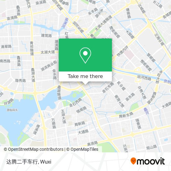 达腾二手车行 map