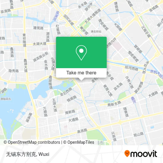 无锡东方别克 map