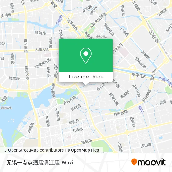 无锡一点点酒店滨江店 map