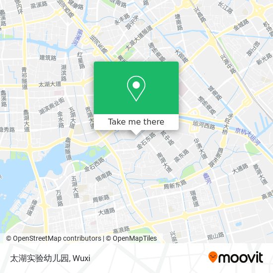 太湖实验幼儿园 map