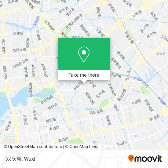 双庆桥 map