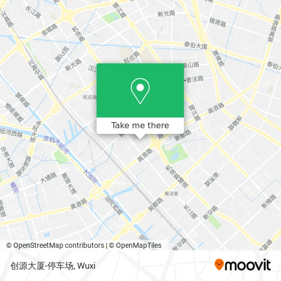 创源大厦-停车场 map