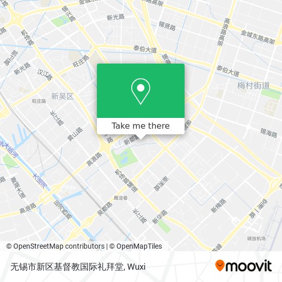 无锡市新区基督教国际礼拜堂 map