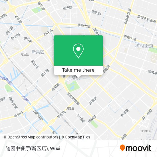 随园中餐厅(新区店) map