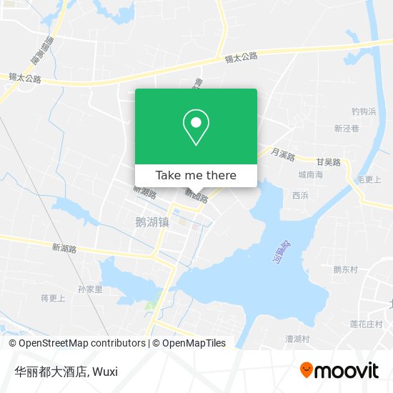 华丽都大酒店 map