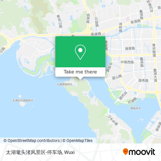太湖鼋头渚风景区-停车场 map