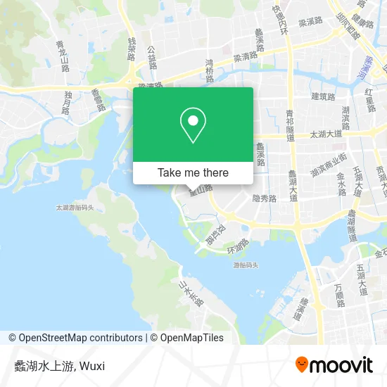 蠡湖水上游 map