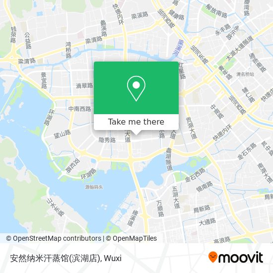 安然纳米汗蒸馆(滨湖店) map