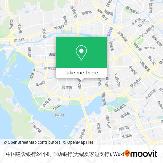 中国建设银行24小时自助银行(无锡夏家边支行) map