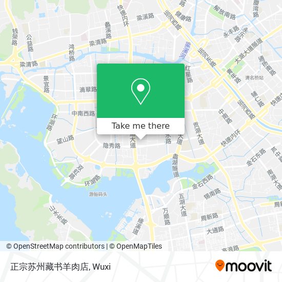 正宗苏州藏书羊肉店 map