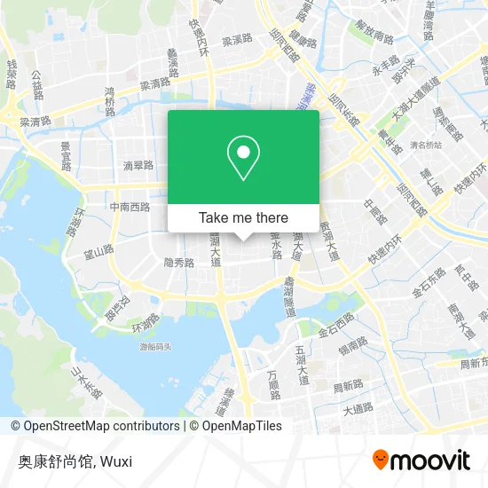 奥康舒尚馆 map