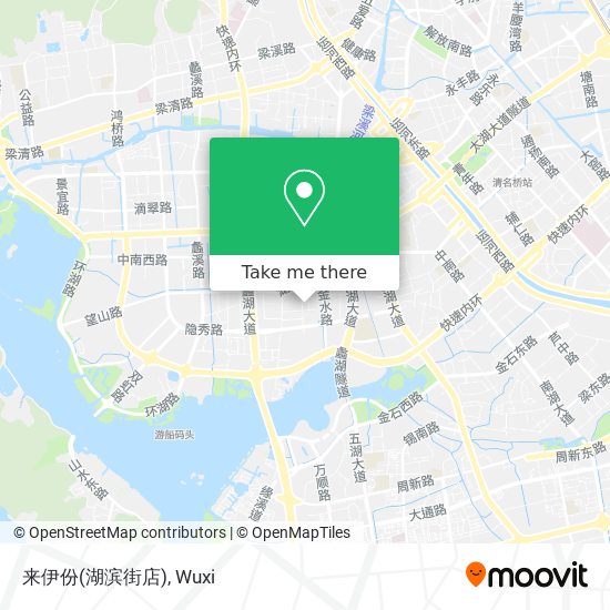 来伊份(湖滨街店) map