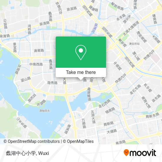 蠡湖中心小学 map