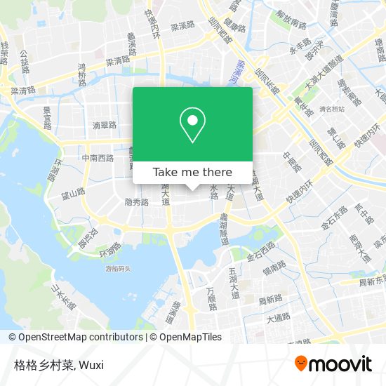 格格乡村菜 map