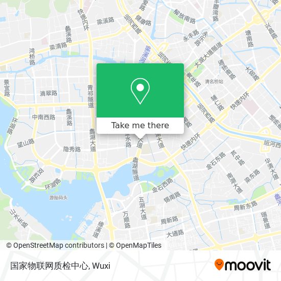 国家物联网质检中心 map