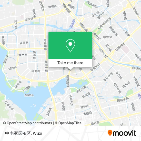 中南家园-B区 map