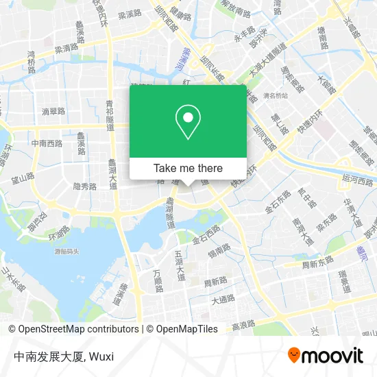 中南发展大厦 map
