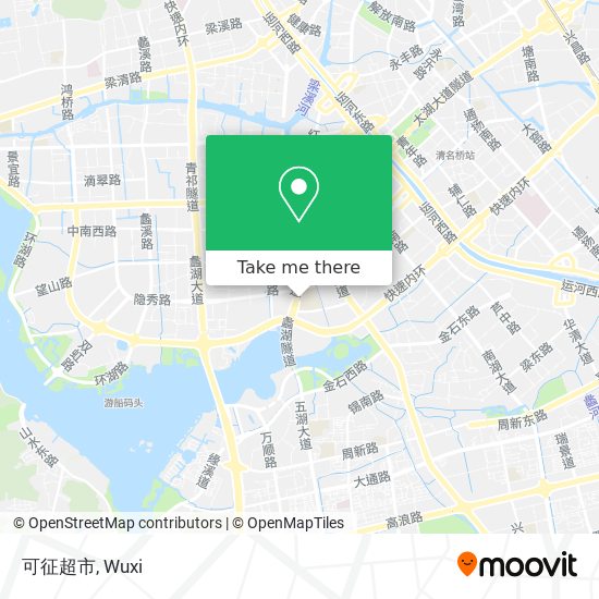 可征超市 map