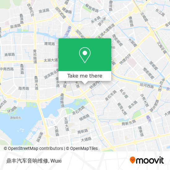 鼎丰汽车音响维修 map