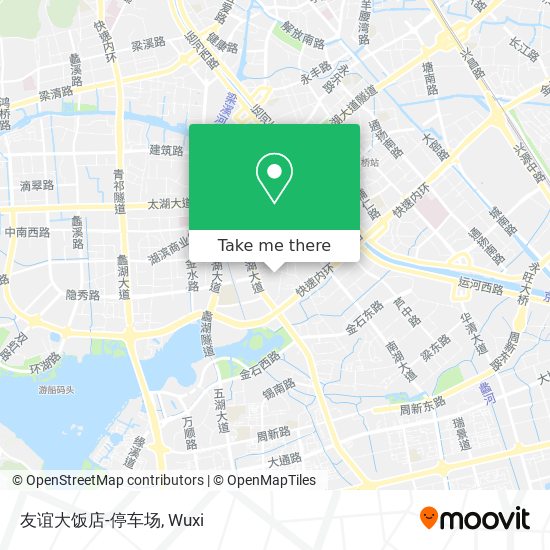 友谊大饭店-停车场 map