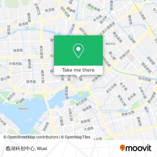 蠡湖科创中心 map