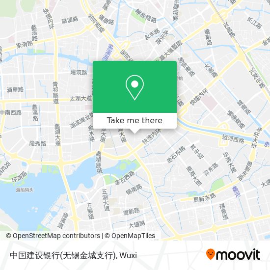 中国建设银行(无锡金城支行) map