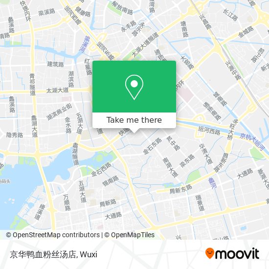 京华鸭血粉丝汤店 map
