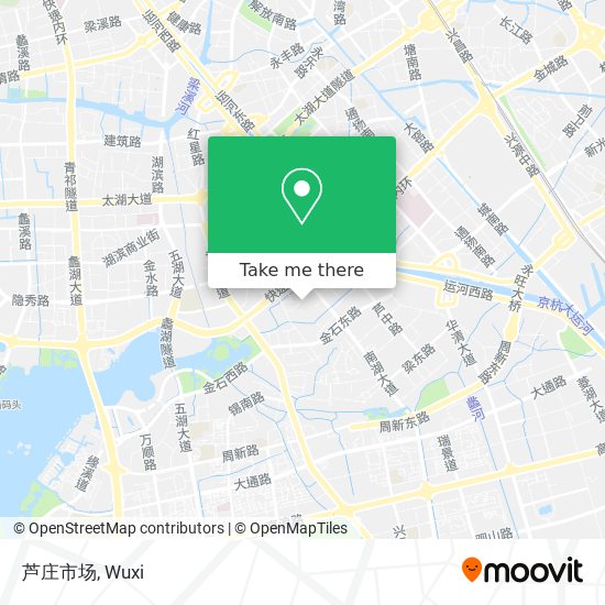 芦庄市场 map