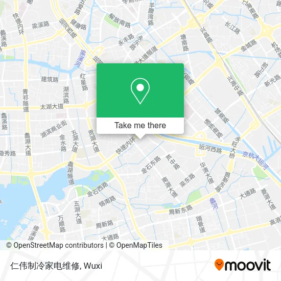 仁伟制冷家电维修 map