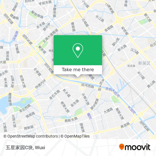 五星家园C块 map
