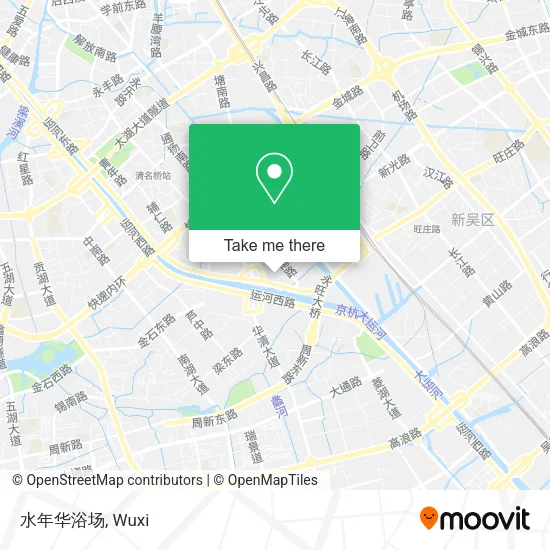 水年华浴场 map
