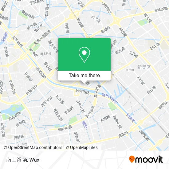南山浴场 map
