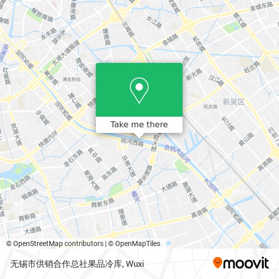 无锡市供销合作总社果品冷库 map