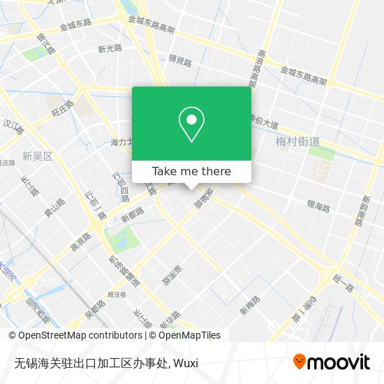无锡海关驻出口加工区办事处 map