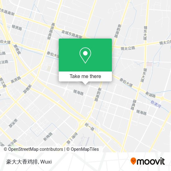 豪大大香鸡排 map