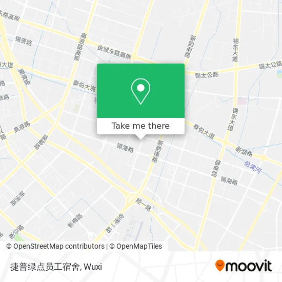 捷普绿点员工宿舍 map