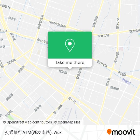 交通银行ATM(新友南路) map