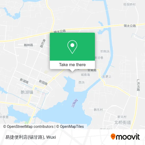 易捷便利店(锡甘路) map