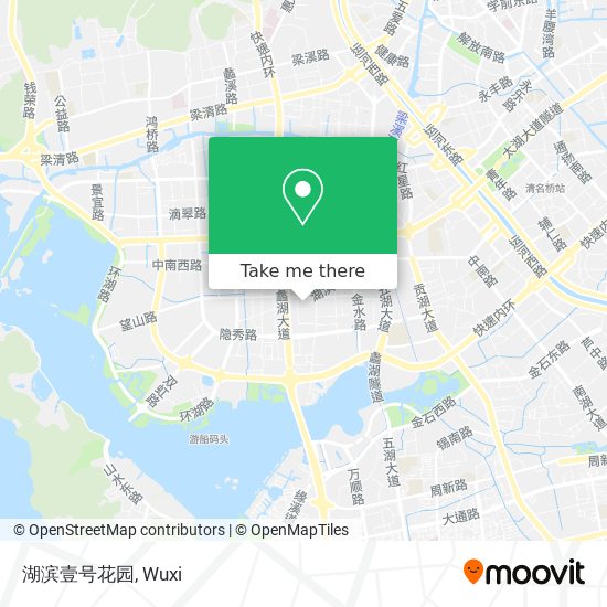湖滨壹号花园 map