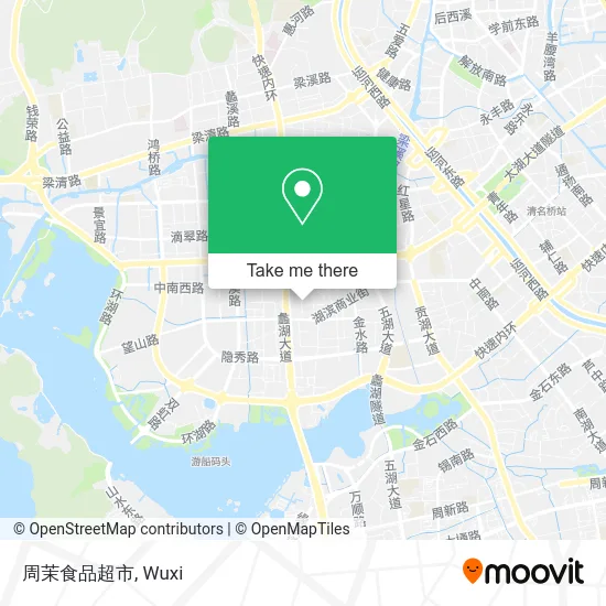 周茉食品超市 map