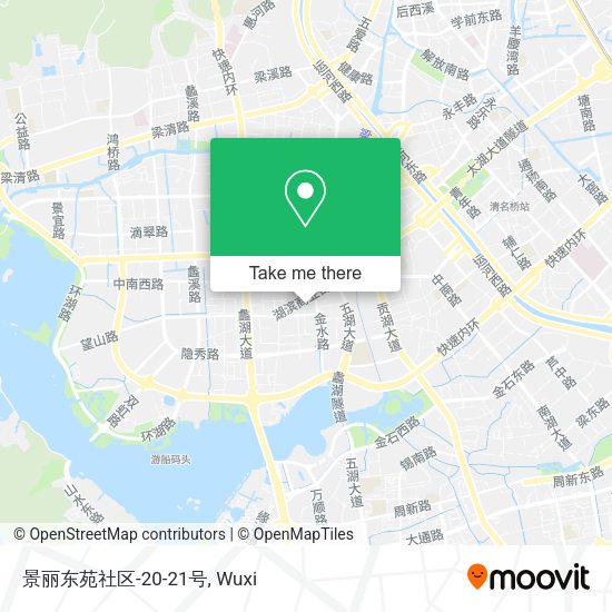 景丽东苑社区-20-21号 map