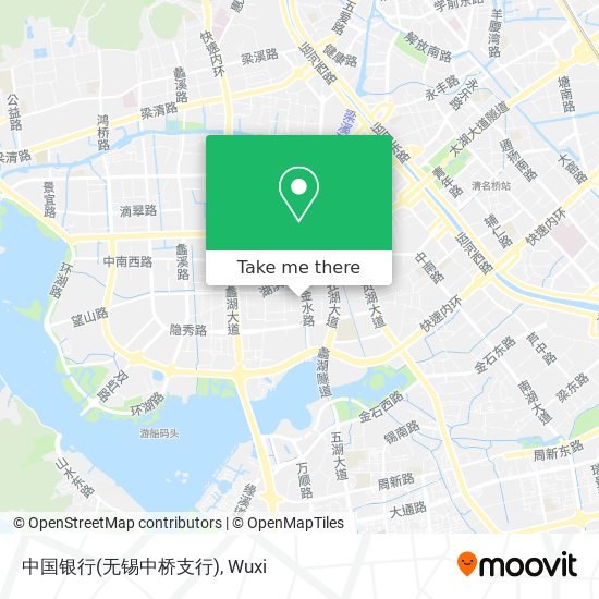 中国银行(无锡中桥支行) map