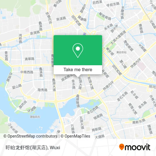 盱眙龙虾馆(湖滨店) map