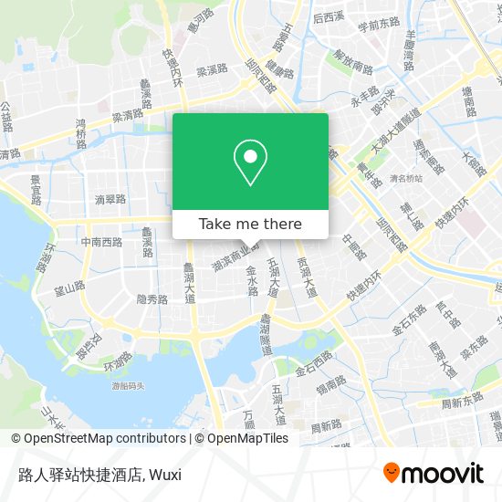 路人驿站快捷酒店 map