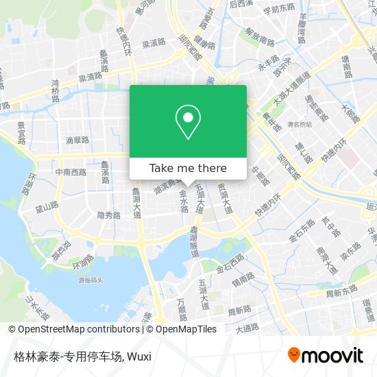 格林豪泰-专用停车场 map