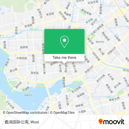 蠡湖国际公寓 map