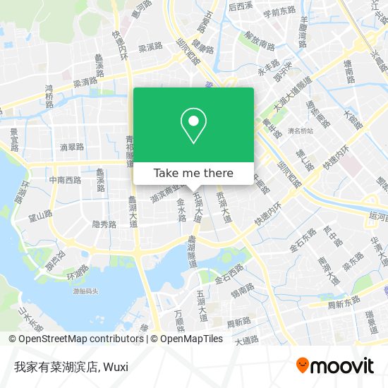 我家有菜湖滨店 map