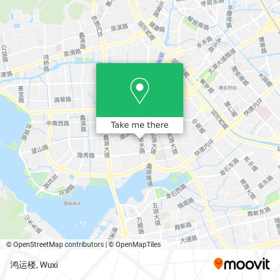 鸿运楼 map