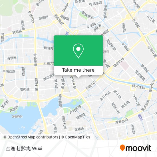 金逸电影城 map